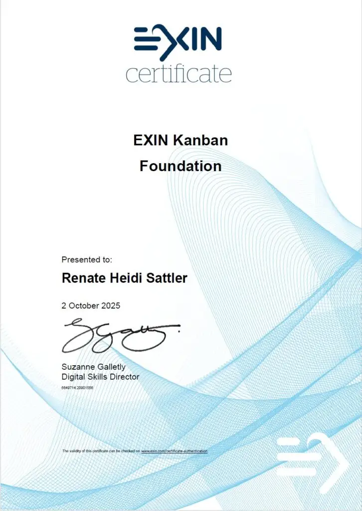 Renate. H. Sattler - Kanban Foundation